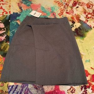 Free people olive green sweater skirt